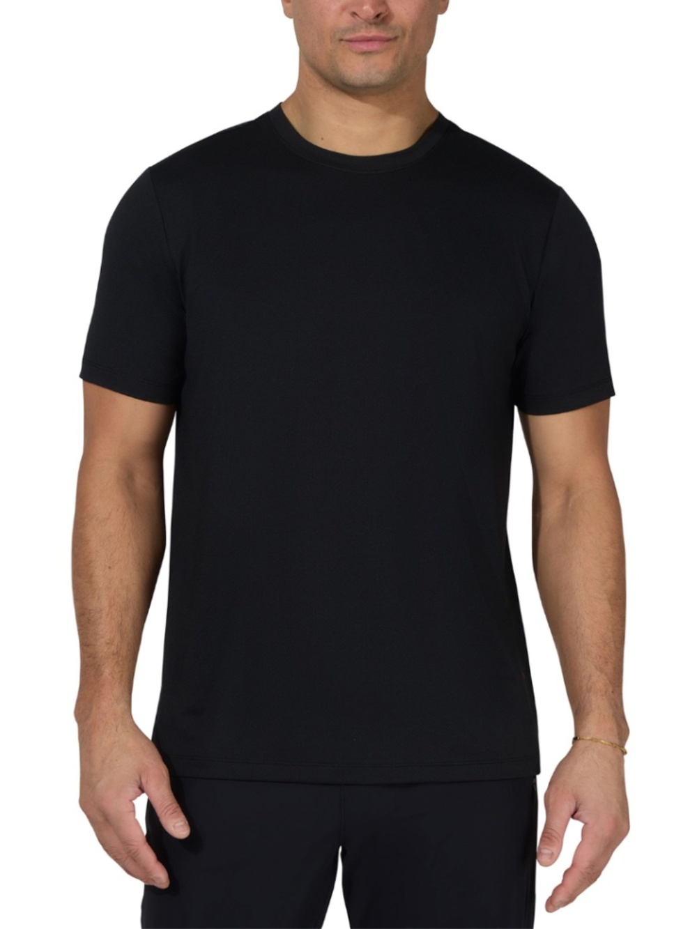 90 Degree by Reflex Big & Tall Track T-Shirt 2XLT Long Black NWT